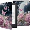HZCRAES Custodie Cover Per Kindle Paperwhite 2018 Custodia - Custodia Protettiva Magnetica Per Kindle Paperwhite (10Th - 2018 Release) - Smart Auto Sleep Wake - Slim Light-Luna Rosa