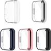 KUTEWEU Cover compatibile con Xiaomi Redmi Watch 2 Lite Custodia, TPU Silicone Protettivo Case Skins Copertura Resistente Completamente Chiuso Shell per Xiaomi Redmi Watch 2 Lite (5 Pezzi)