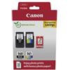 Canon 3713C008, Nero, Ciano, Magenta, Giallo, 2 pz, Confezione di qualitÃ per foto