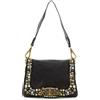 Campomaggi Perla Poppi Borsa Borchie Grigio mix stelle