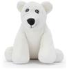 Zappi Co Orso polare di peluche, 15 cm, 100% riciclato, ecologico, morbido e abbracciabile, per neonati e bambini piccoli