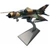 Qianly Modellino Caccia MiG-21 Altamente Dettagliato Jet da Combattimento in 1:72 Verniciatura di Modellino Aereo da Caccia per Ufficio