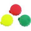 Fackelmann Tappi per Bottiglie, 10 Pezzi, Plastica, Multicolore