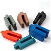 Relaxdays Set da 144 distanziatori plastica, 6 spessori da 1 a 6 mm, blocchetti per vetri e Piastre Colorate