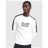 EA7 Emporio Armani Mens EA7 Emporio Armani Tape Sweatshirt - Bianco, bianco