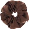 Specora -Select XL Scrunchie Braun - Confezione da 1 - 16 cm - Elastico per capelli da donna - Effetto raso, morbido e delicato sui capelli