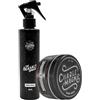 Charlemagne Spray al Sale (Forte) & Pomata Original (Media) | Volume, Texture e Styling Flessibile - A Base d'Acqua, Facile da Lavare, Protezione Dal Calore - Made in Germany