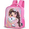 NoBoringSuitcases.com NoBoringSuitcases© Zaino Per Bambini Zaini Scolastici Nero | 8L - Scuola Piccolo Zainetto Da Viaggio In Età Prescolare Backpack Colorato Leggero