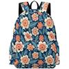 TPISLI Zainetto Floral Design Bambina 9 Anni Borsa Scolastica Plant Flowers Bambini Classe 3-5 Cartella Scolastica Elementare School Bag, Tempo Libero Outdoor Uso Quotidiano