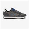 SUN68 Scarpe Sneakers Tom In Nylon E Suede Sun68 da uomo rif. Z46101, Grigio Scuro
