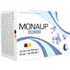 BIOGROUP SpA SOCIETA' BENEFIT Biogroup Monalip Combi Integratore Colesterolo 20+20 Capsule