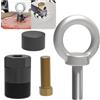 Sporthfish 91-849154T1 Strumento di rimozione dell'estrattore del volano 91-90455-1 Set di anelli di sollevamento compatibile con Mercury Mariner Force Yamaha Outboard Flywheel Puller Lifting Eye Tool