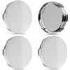 YueJieSelected 4 coprimozzi, coprimozzo da 60 mm, in ABS, coprimozzo auto, coprimozzo universale, accessorio per BMW Vw Mercedes Audi(OD 60 mm, ID 56 mm)