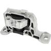 TUCKBOLD Supporto Motore Per Ford C-MAX Isolamento Vibrazioni 1 Pezzo | Per Ford FOCUS MK2 MK3 1.8 2.0, OE No. 6Q0199851BD, Posizione Destra, Materiale Metallo, Colore Argento, Nero