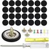 Miyanvuo Perni Cielo Auto 30 Pezzi Clip di Precisione Riparazioni Auto e Mobili in | Kit di Riparazione del Cielo della Vettura per interni, , mobili, divano, tappeti, tappetini, casa, ufficio e so