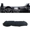 MESKEL Copri Cruscotto Per Kia Per Sportage 4 QL 2016 2017 2018 2019 2020 2021 Copertura Cruscotto Auto Parasole Tappetini Antiscivolo Coperture Cruscotto(B Black LHD)