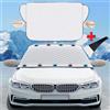YITONGFU Parasole Auto Parabrezza Esterno-Copertura Parabrezza Auto,Telo Auto Esterno Antigrandine,Protezione Auto grandine,Antineve, antigelo, Antipolvere Adatto per Auto, SUV 160x120cm