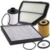ENVA MADE FOR QUALITY BESTPRICE Set di filtri di ispezione con 1x filtro olio, 1x filtro aria, 1x filtro aria cabina, 1x filtro carburante, compatibile con CHEVROLET CAPTIVA (C100, C140), OPEL ANTARA A (L07)