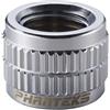 Phanteks Connettore dritto Phanteks F-F G1/4 cromato [PH-FFA_CR_G1/4]