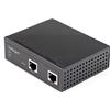 Startech.com Iniettore PoE Startech.com IP-30 18V-56V DC Nero [POEINJ1G90W]