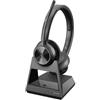 Hp Cuffia HP Poly Savi 7320 wireless per Ufficio/Call Center con microfono Nero [8L553AA#ABB]