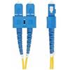 Startech.com Cavo in fibra ottica Startech.com duplex monomodale OS2 da SC a SC da 10m Giallo/Blu [SMDOS2SCSC10M]