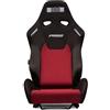 Next Level Racing Sedile da corsa Next Level Racing PRS2 Nero/Rosso
