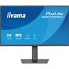 Iiyama Monitor led 24'' Iiyama ProLite XB2493HSU-B1 Fhd 1920x1080p 1ms classe C Nero [XB2493HSU-B1]