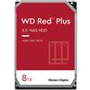 Hard Disk 3.5 8TB Western digital WD Red Plus WD80EFPX Serial ATA 6G Rosso [WD80EFPX]
