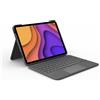 Logitech Custodia tastiera e carta Logitech Folio Touch Germania iPad Air 10.9'' Grigio [920-009956]