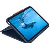 Logitech Custodia tastiera e carta Logitech Rugged Combo 4 Touch per Apple Smart connector 10.9 Blu [920-011195]