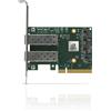 Nvidia Adattatore di rete Nvidia ConnectX-6 Lx EN PCIe 4.0x8 Gigabit Ethernet 10Gb Ethernet 25GB Verde-Nero [900-9X662-0073-ST0]