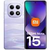 Smartphone Tim Xiaomi Redmi Note 15 6.77'' 8GB 512GB 5G Dual sim 5520mAh Viola mistico [REDMINOTE155G8512TIMGLACPURPLE]