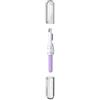 predolo Penna per Pulizia Auricolari Design Retrattile Penna Pulizia Multifunzione Delicato Sui Dispositivi per Viaggio, Ufficio, Viola