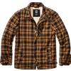 Brandit Classic Sherpa giacca, cammello-nero,