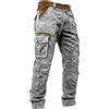 Ocnmig Pantaloni da Lavoro Uomo Cargo Multitasche Jeans Moto Resistenti Slim Fit | Pantaloni Uomo da Lavoro con Tasche Laterali Multiple Design Resistente Stile Workwear per Officina Fai da Te e Tempo Libero
