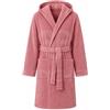 GBiancheria Accappatoio Adulto in Spugna 100% Cotone con Cappuccio, Unisex Uomo Donna, Morbido e Assorbente, 380 gr/mq, con Tasche e Cintura, Lavabile 40°, per Doccia Bagno Piscina Palestra