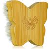 Crystallove Bamboo Butterfly Agave Face Brush Travel Size 1 pz