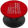 Proud Mississippi American family Greenville, Mississippi, bandiera americana PopSockets PopGrip Adesivo