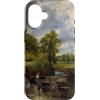 RelaxArtWorld Custodia per iPhone 16 Il carro di fieno di John Constable (1821)