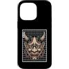Japanese Aesthetic by Tokyo Waves Custodia per iPhone 14 Pro Max Maschera giapponese del diavolo Yokai del diavolo Hannya Giappone Oni