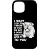Regalo per il proprietario del cane, com Custodia per iPhone 15 Bulldog inglesi Abbigliamento da passeggio Bulldog per