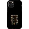 Vet Tech Veterinarian Christmas Apparel Custodia per iPhone 11 Pro Vet Alfabeto Veterinario Veterinario Natale
