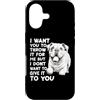 Regalo per il proprietario del cane, com Custodia per iPhone 17 Bulldog inglesi Abbigliamento da passeggio Bulldog per