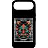 Japanese Oni Mask Aesthetic By TOKYO WAV Custodia per iPhone Air Yokai Oni Face Devil - Maschera per tatuaggi giapponesi