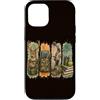 Funny Hunting Back To School Deer Huntin Custodia per iPhone 12/12 Pro Hunting Back To School - Zaino mimetico per studenti e cacciatori di cervi