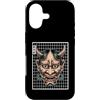 TOKYO WAVES Oni Mask Designs Custodia per iPhone 17 Maschera giapponese del diavolo Hannya giapponese Oni Grid Yokai Oni