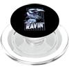 Grandio Design Music Lover & Musician Gi Ravin Raven Rave Party Techno Bird Occhiali da sole divertenti Raver PopSockets PopGrip per MagSafe