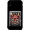 Japanese Aesthetic by Tokyo Waves Custodia per iPhone XS Max Yokai Oni Face Devil - Maschera per tatuaggi giapponesi