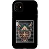 Hannya Oni By Tokyo-Waves Custodia per iPhone 11 Yokai Oni Face Devil - Maschera per tatuaggi giapponesi